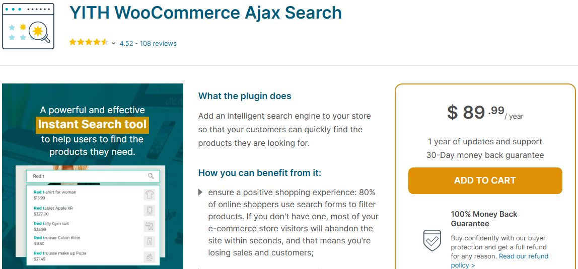 WooCommerce Product Search Plugins