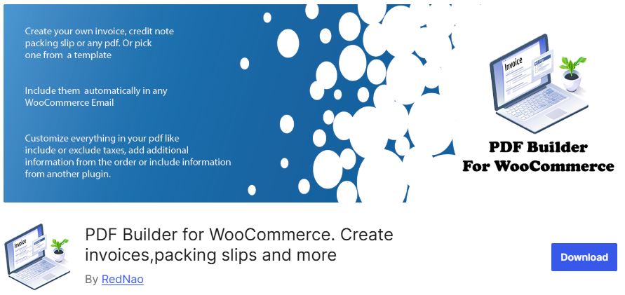 WooCommerce PDF Invoice Plugins