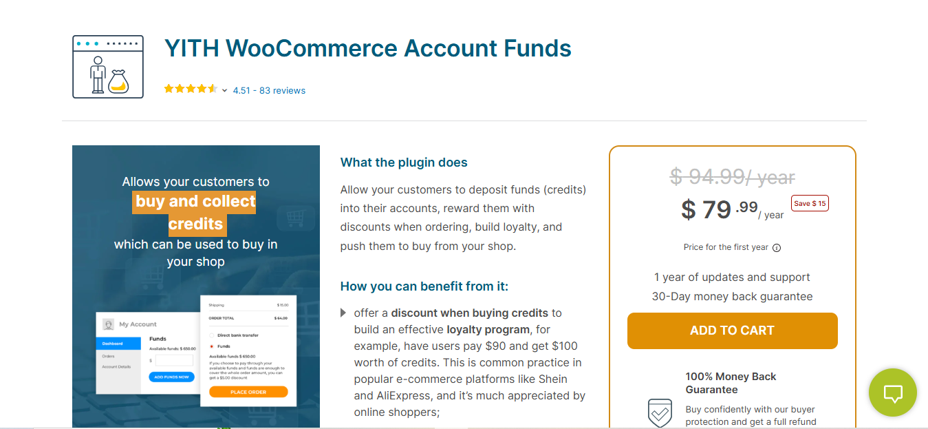 WooCommerce Account Funds Plugins