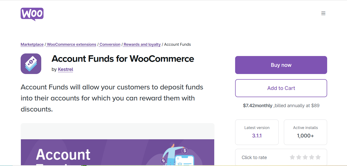 WooCommerce Account Funds Plugins