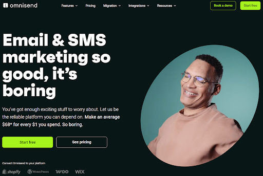 Omnisend ecommerce automation tool