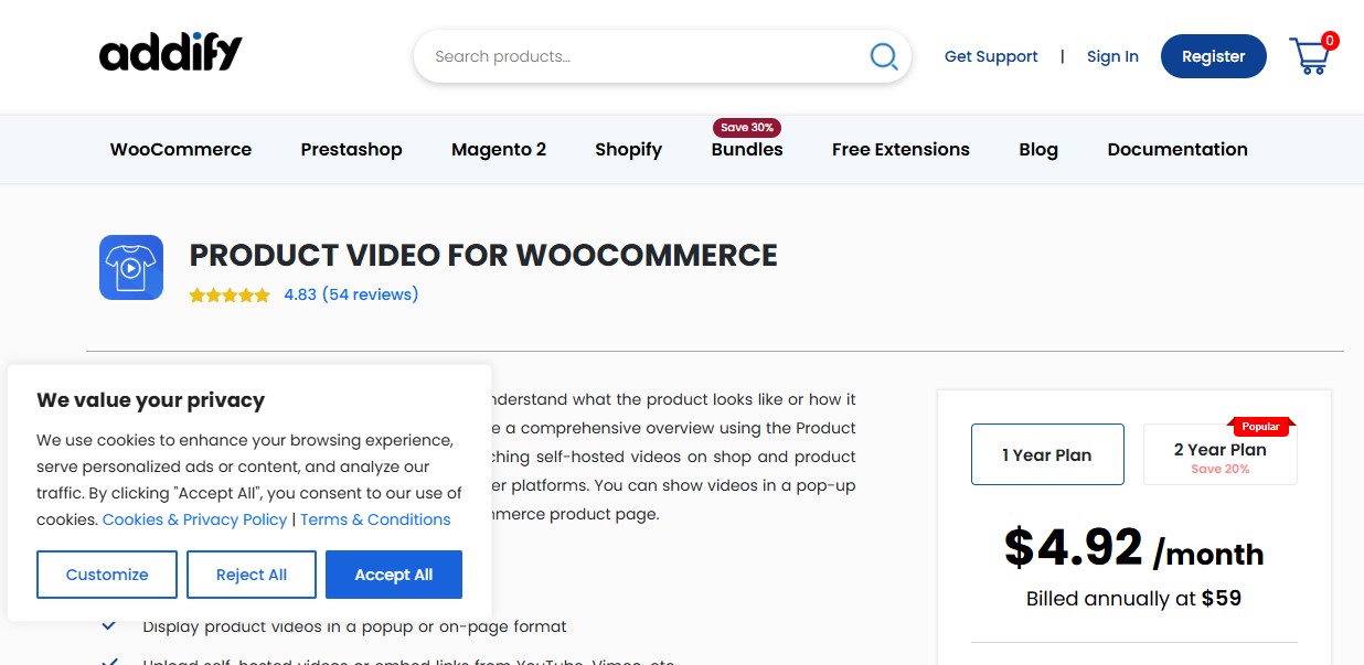 Product Video for WooCommerce