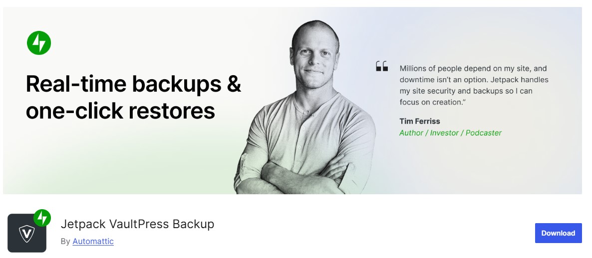 Jetpack Backup