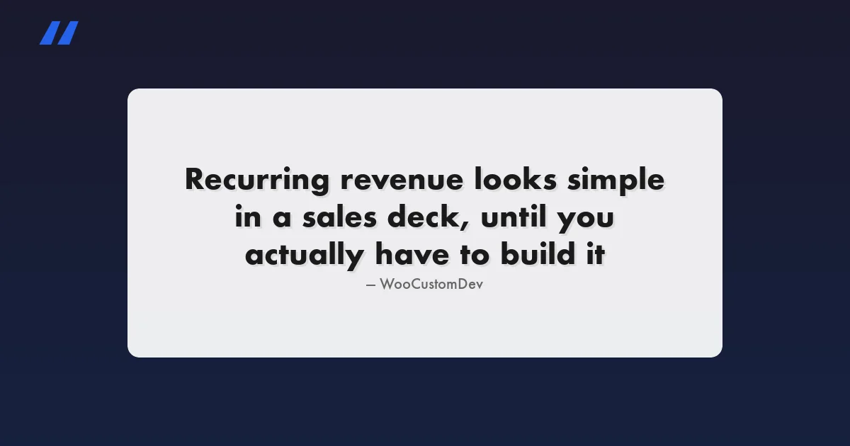 WooCommerce subscription plugins dashboard for recurring billing and subscription box fulfillment
