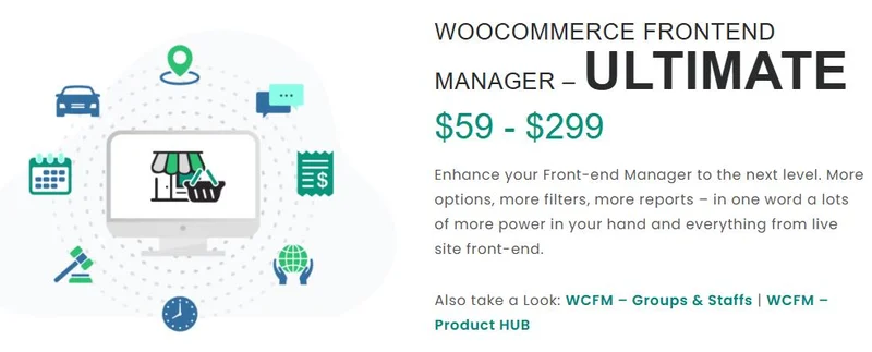 WooCommerce Frontend Manager Plugins