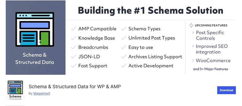 Schema & Structured Data for WP & AMP