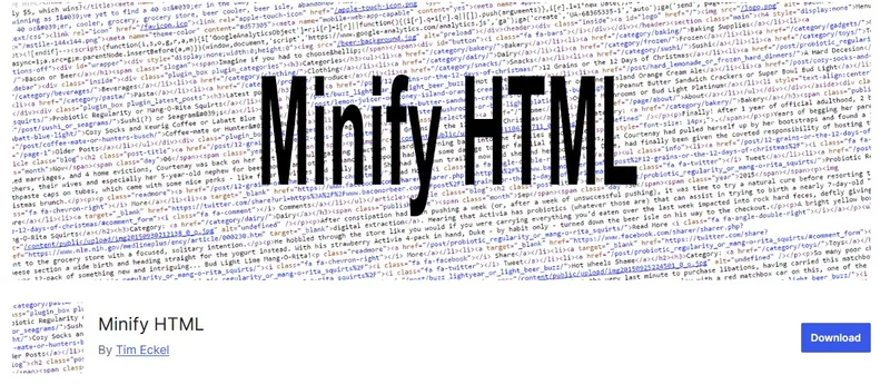 Minify HTML