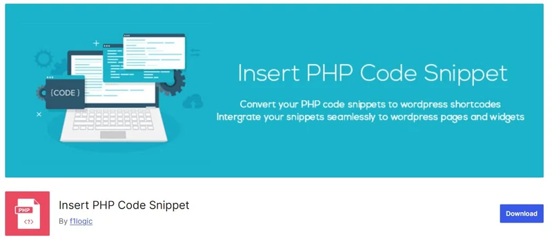 Insert PHP Code Snippet