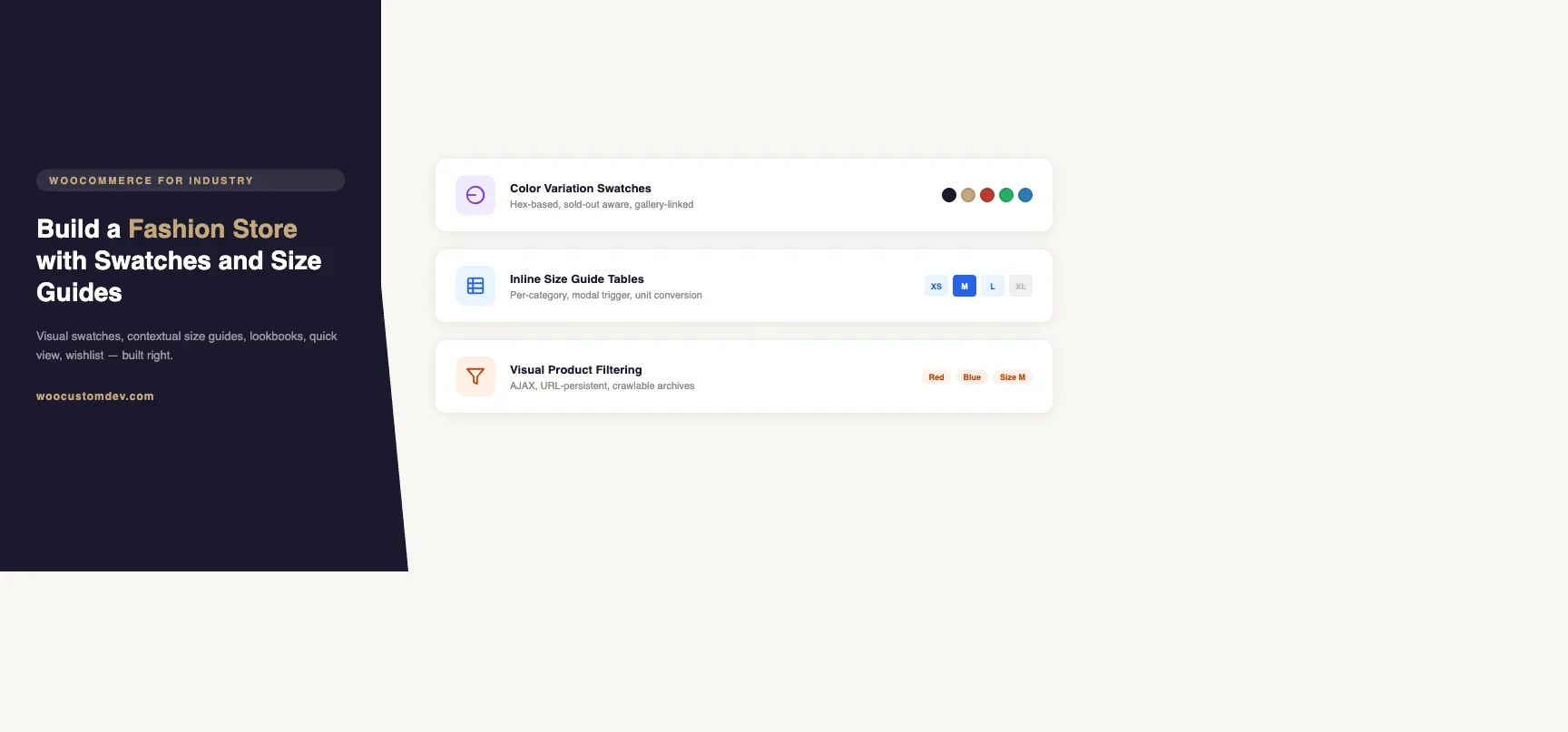 How to Build a WooCommerce Fashion Store with Size Guides and Visual Swatches