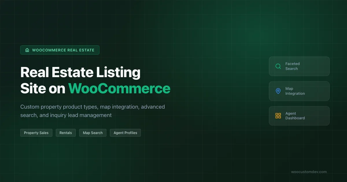 How to Build a Real Estate Listing Site with WooCommerce for Property Sales and Rentals