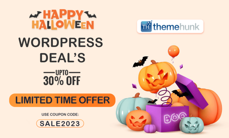 Celebrate Halloween with 30% Off ThemeHunk!