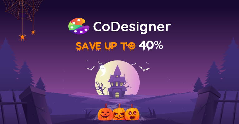 CoDesigner: Halloween WordPress Deals and Discounts