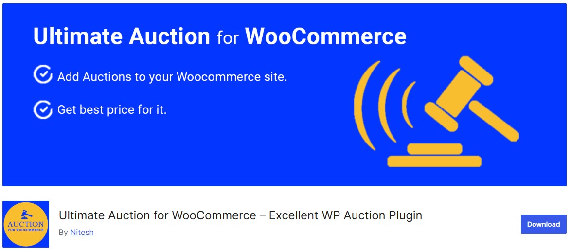 Ultimate WooCommerce Auction