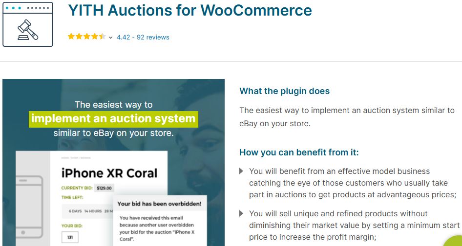 WooCommerce Auction Plugins