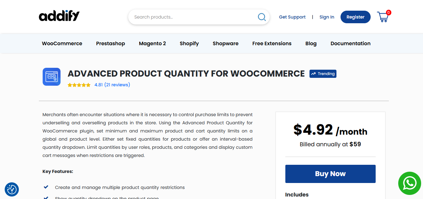 WooCommerce Minimum Maximum Quantity Plugins