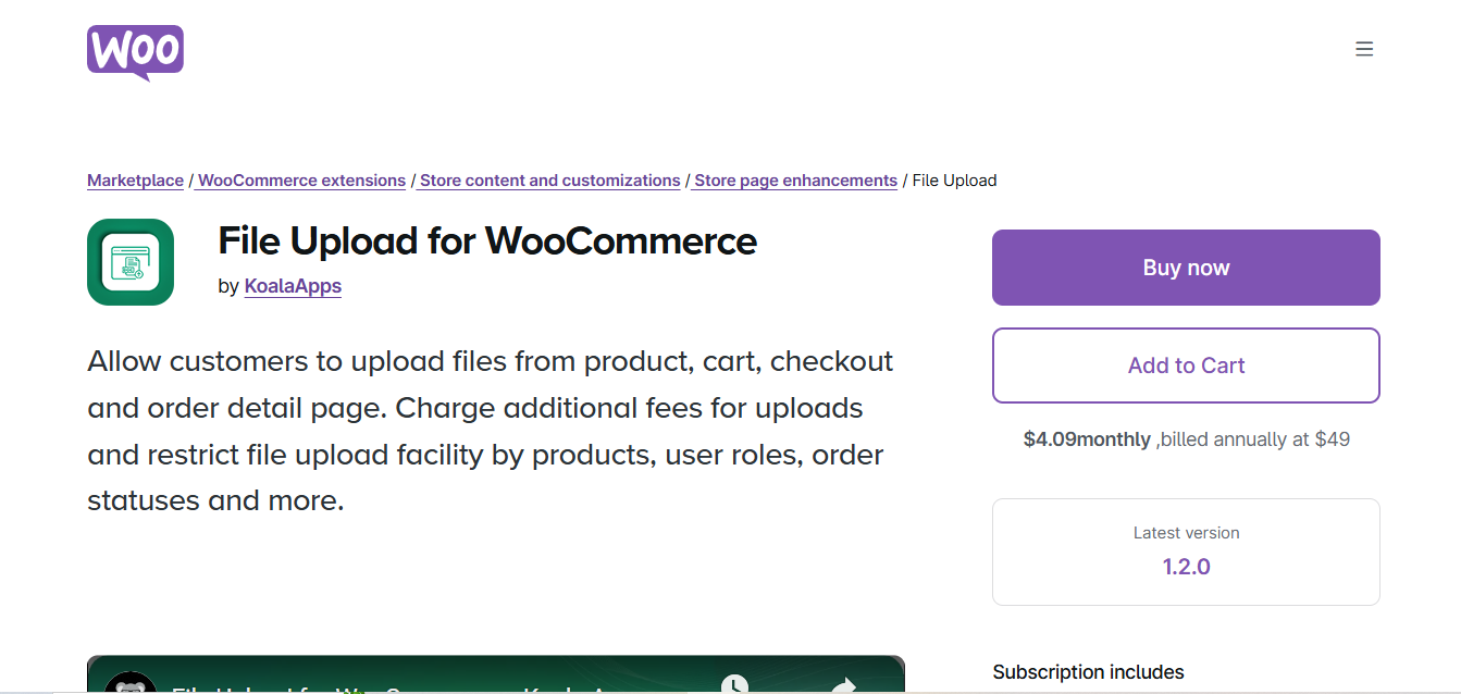 WooCommerce Upload Plugins