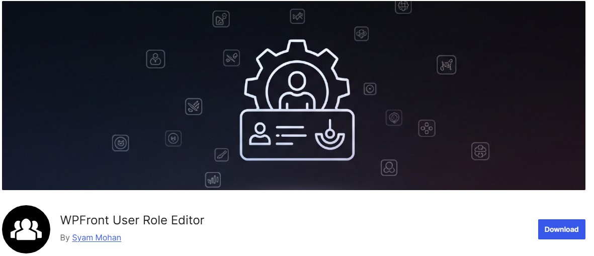 WPFront User Role Editor