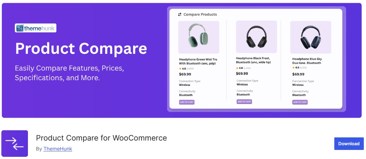 WooCommerce Product Compare