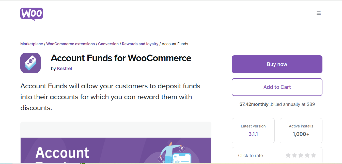 WooCommerce Account Funds Plugins 