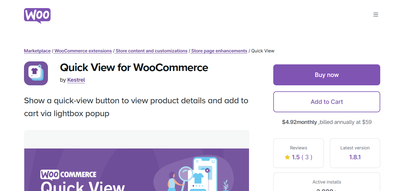 WooCommerce Quick View Plugins