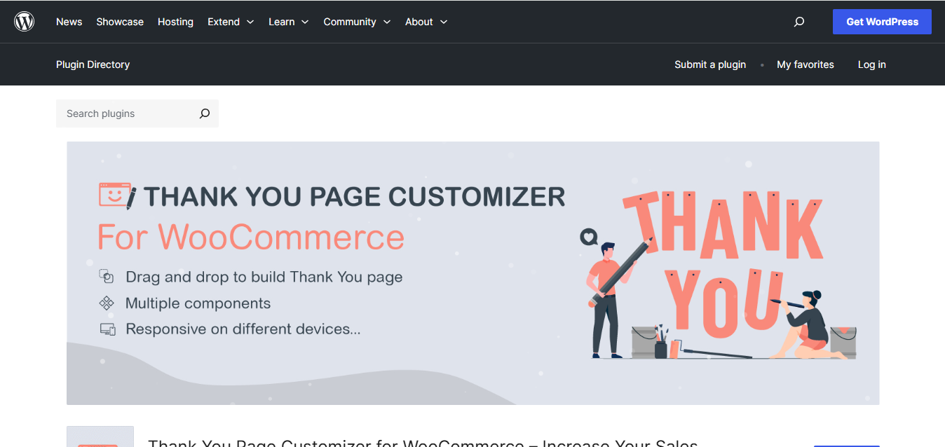 Custom Thank You Page Plugins For WooCommerce