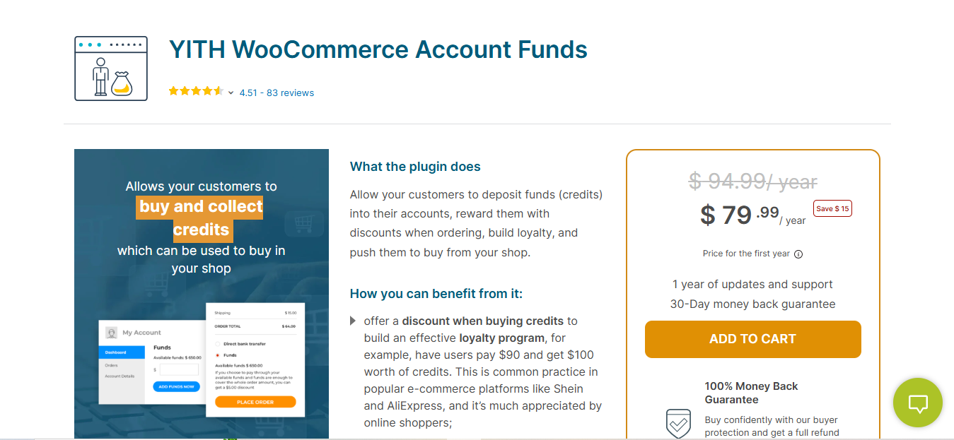 WooCommerce Account Funds Plugins 