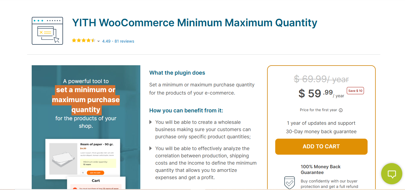 WooCommerce Minimum Maximum Quantity Plugins