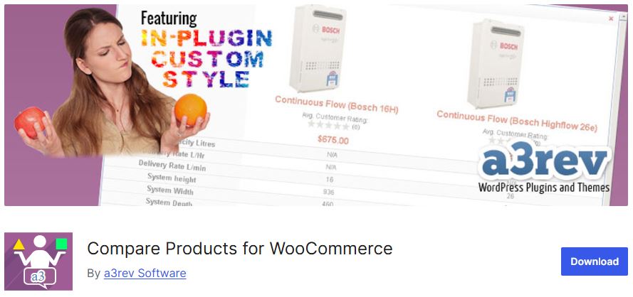 WooCommerce Compare Plugins