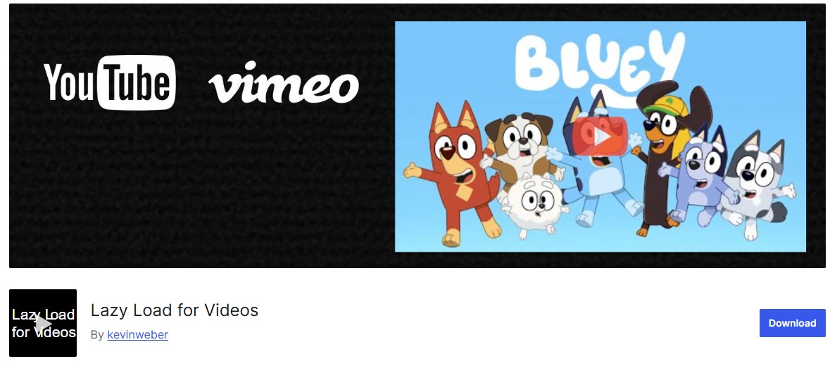 Lazy Load for Videos