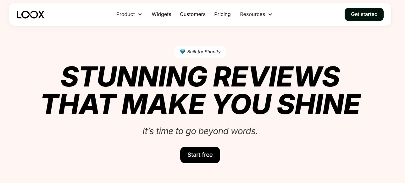 Loox Reviews and Referrals