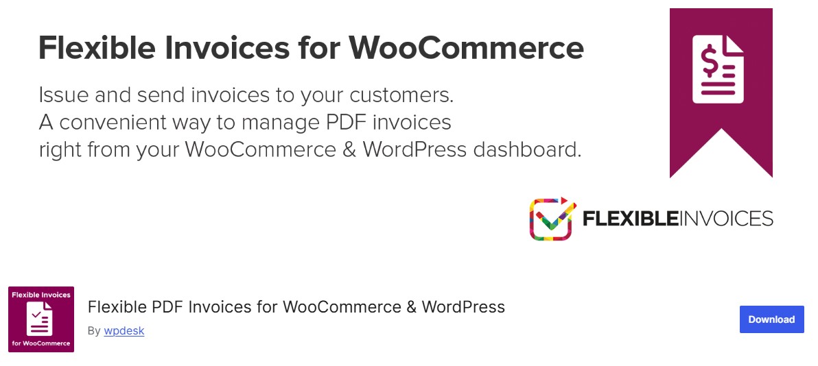 WP Desk - Flexible Invoices for WooCommerce