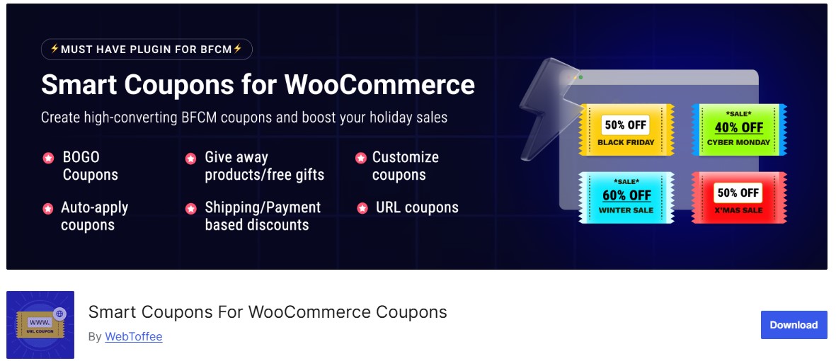 Smart Coupons for WooCommerce