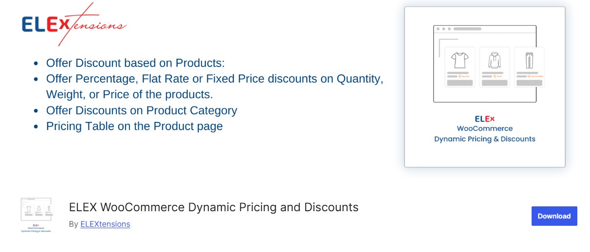 ELEX WooCommerce Dynamic Pricing and Discounts