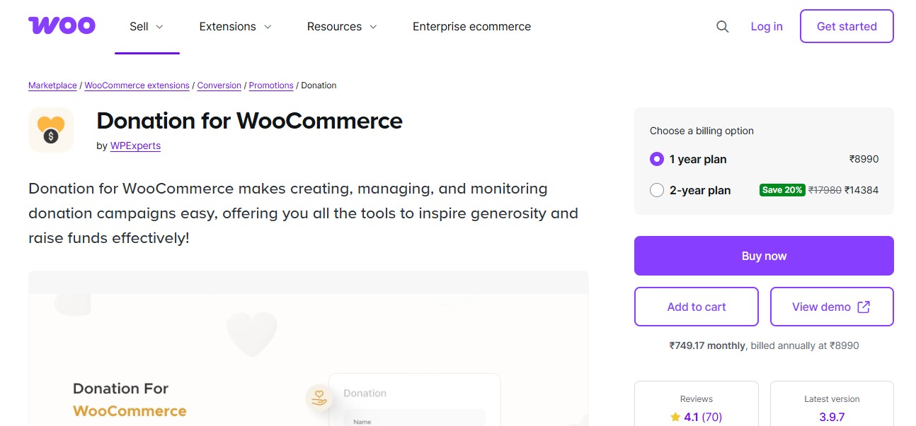 Smart Donations for WooCommerce