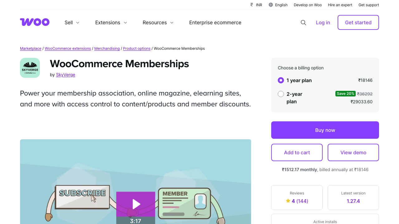 WooCommerce Memberships