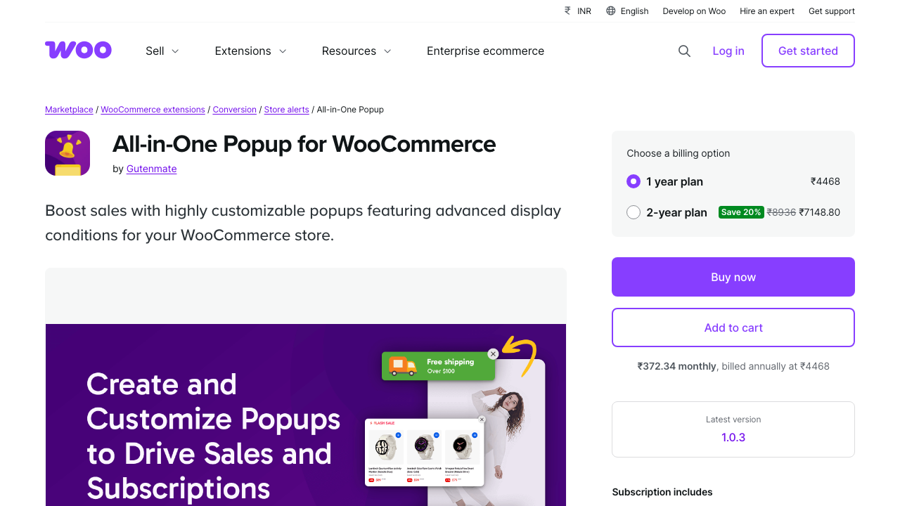 WooCommerce All in One Popup Plugin