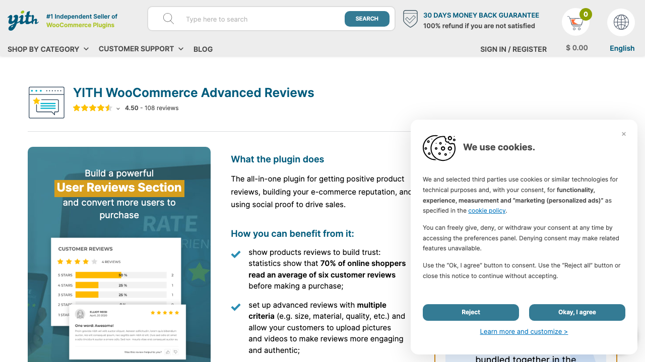 YITH WooCommerce Advanced Reviews