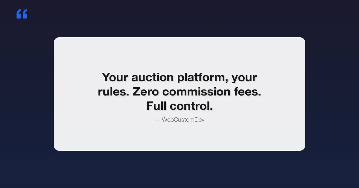 How to build a WooCommerce auction site for online bidding - complete guide to auction plugins, bidding logic, and payment collection