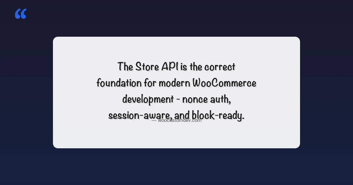 WooCommerce Store API REST endpoints developer guide