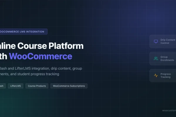 How to Create an Online Course Platform with WooCommerce and LMS Integration