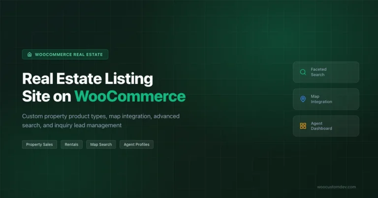How to Build a Real Estate Listing Site with WooCommerce for Property Sales and Rentals