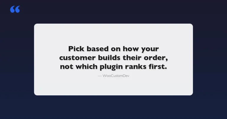 Choosing the right WooCommerce product bundles, add-ons, and customization plugin stack
